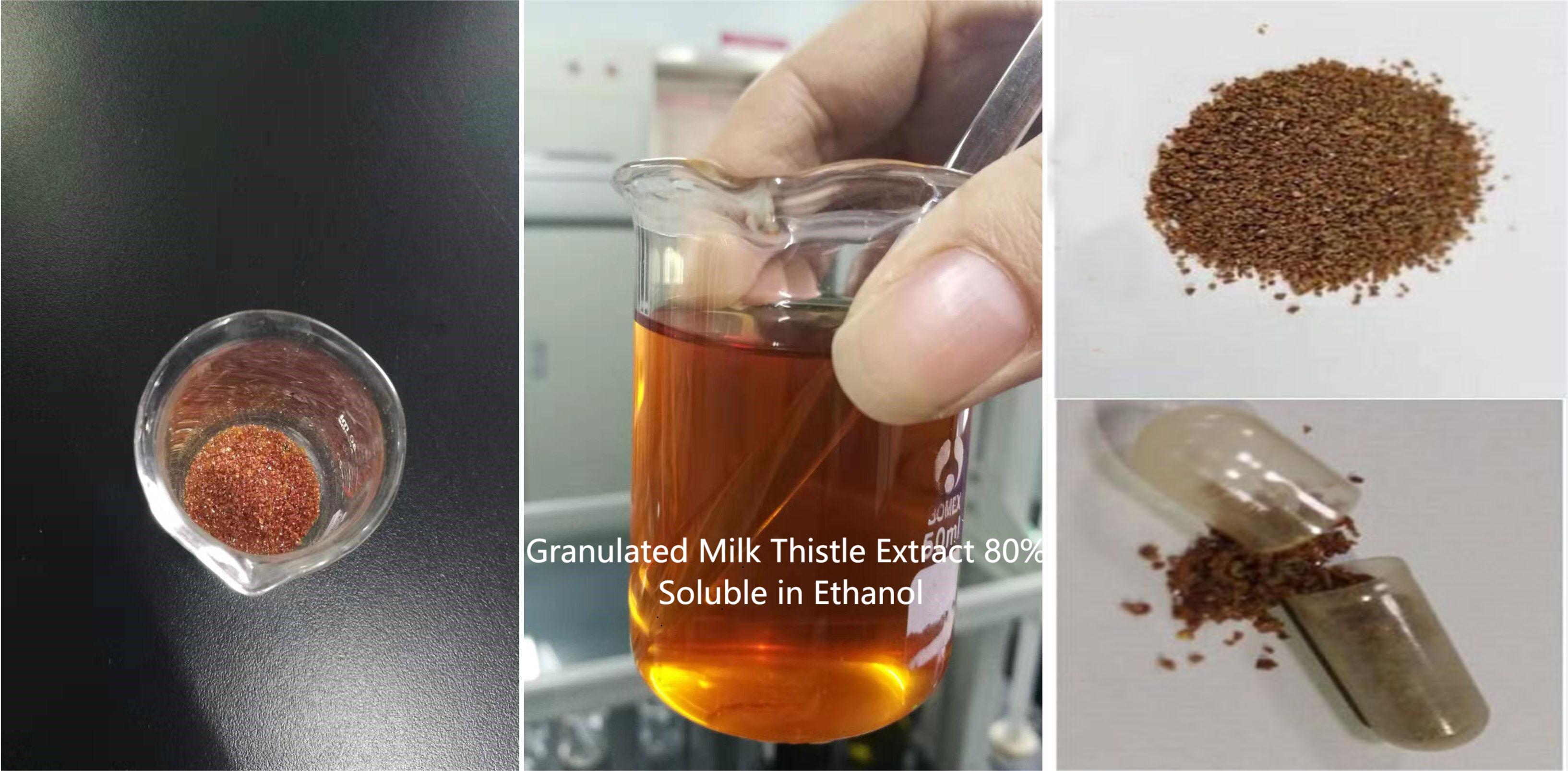 Granulated Milk Thistle Extract 80% Гранулированный экстракт расторопши 80%